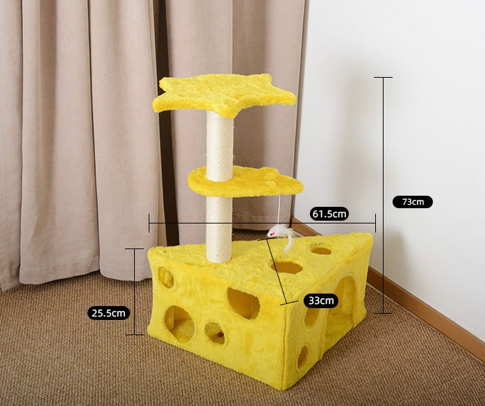 "Cheezy" Cat Tree