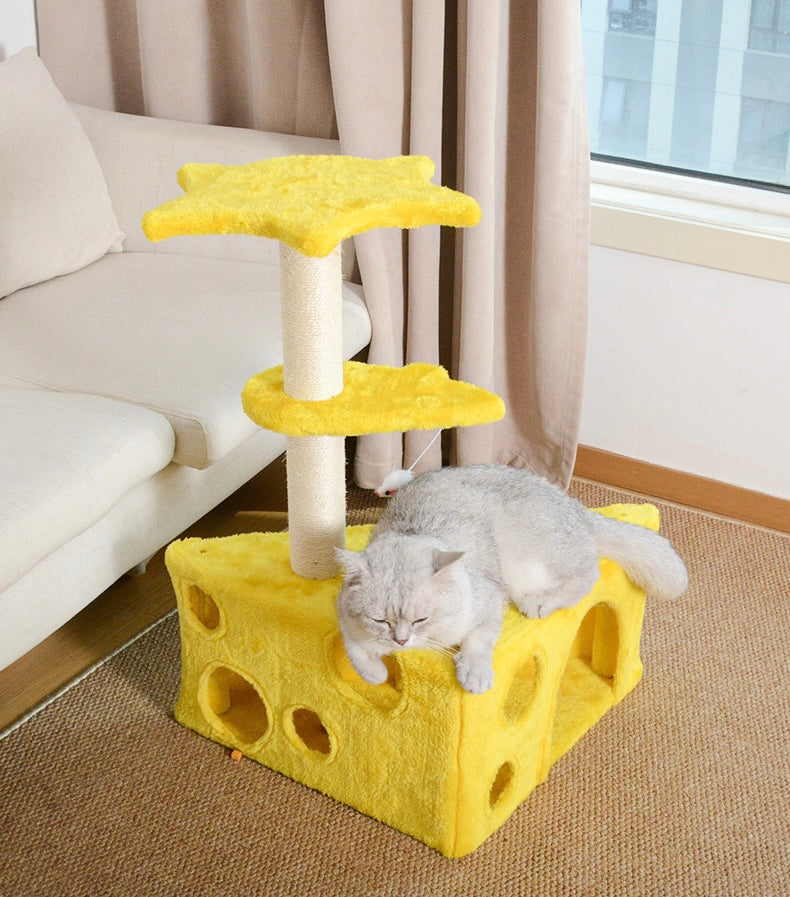 "Cheezy" Cat Tree