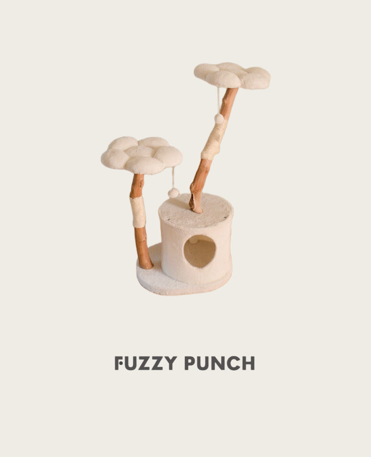 "Marshmallow" Cat Tree