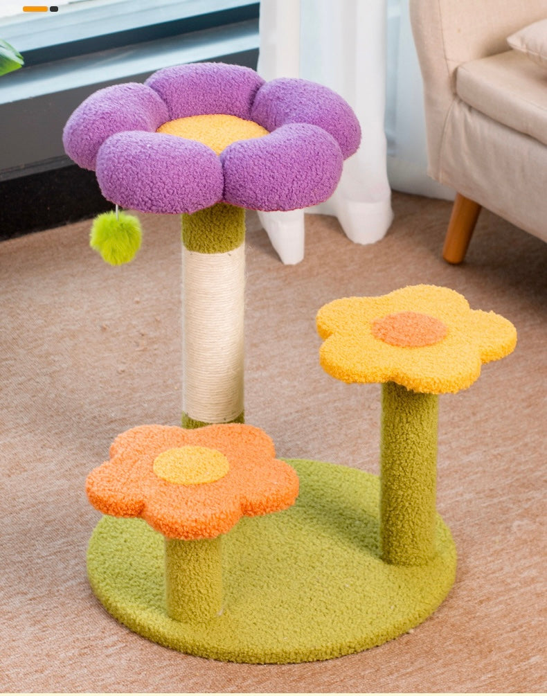 “Hana" Flower Cat Tree