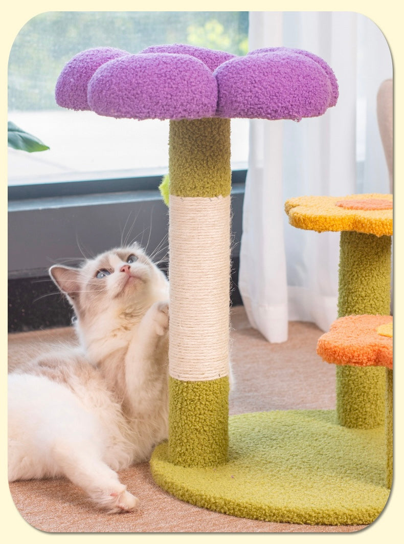 “Hana" Flower Cat Tree