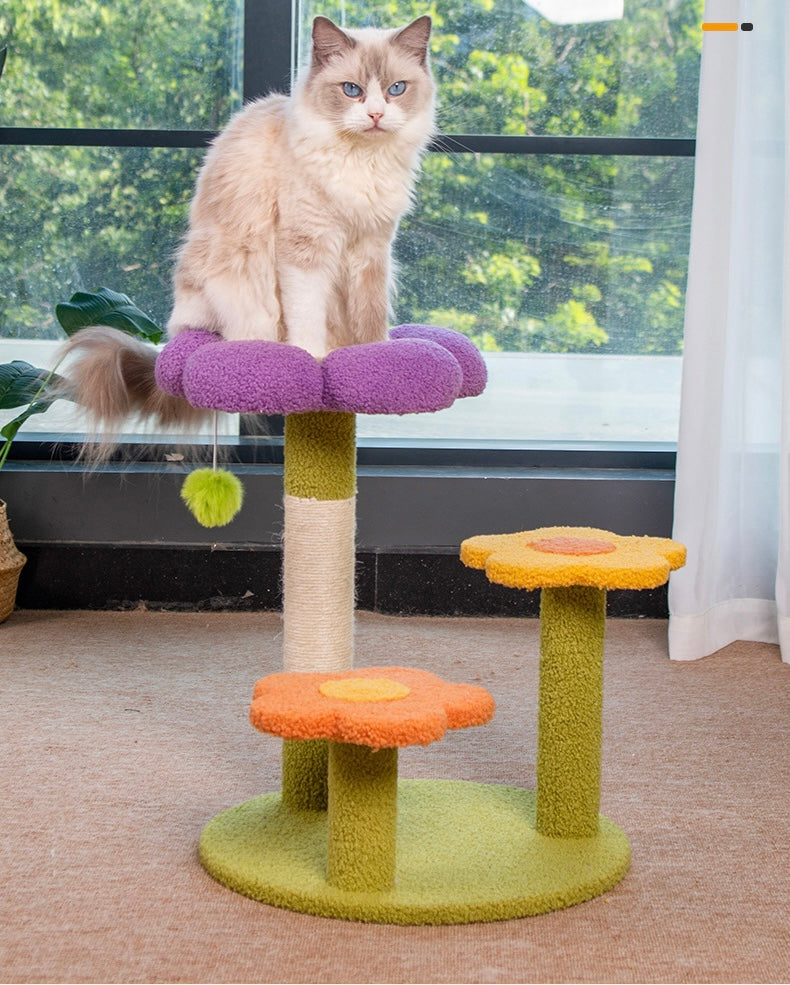 “Hana" Flower Cat Tree