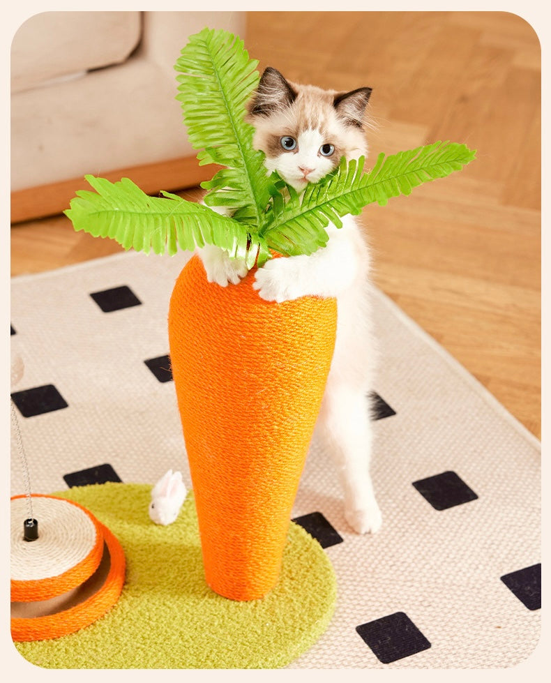 "Carrot" Cat Tree